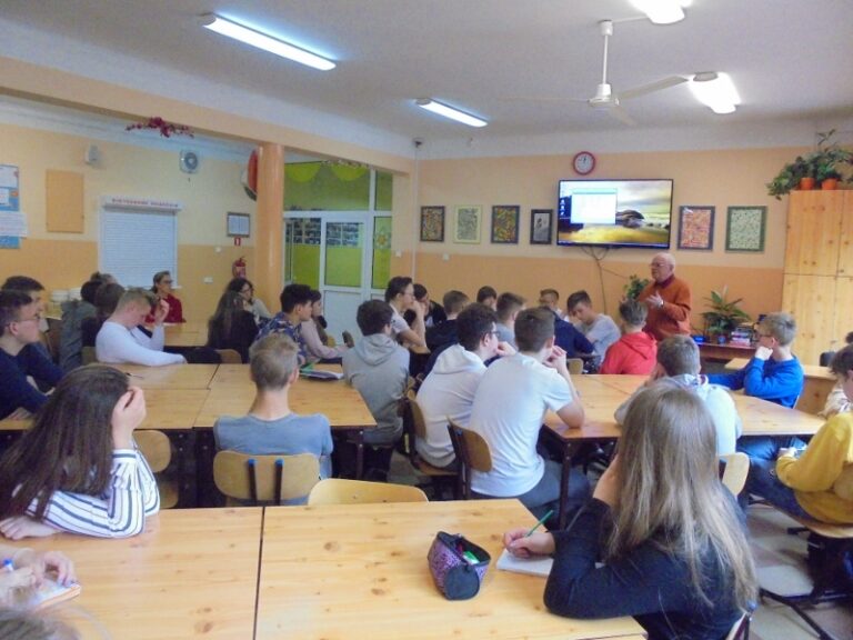 Wizyta w Gimnazjum grójeckim…